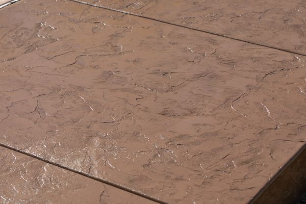 Concrete Patio Staining in O Fallon