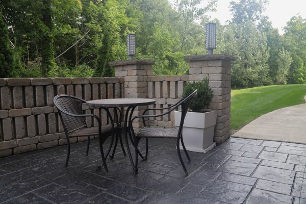Cost of Stamped Cement Patio Service in O Fallon