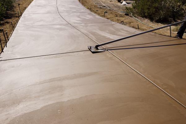 Outdoor Concrete Staining in O Fallon